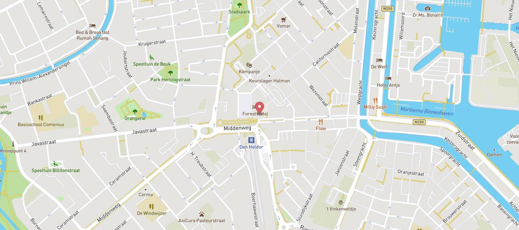 HEMA map