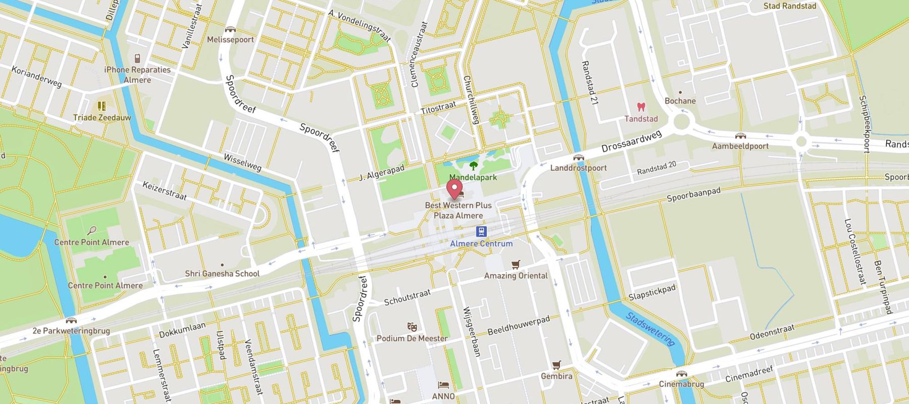 Loetje Almere Centrum map
