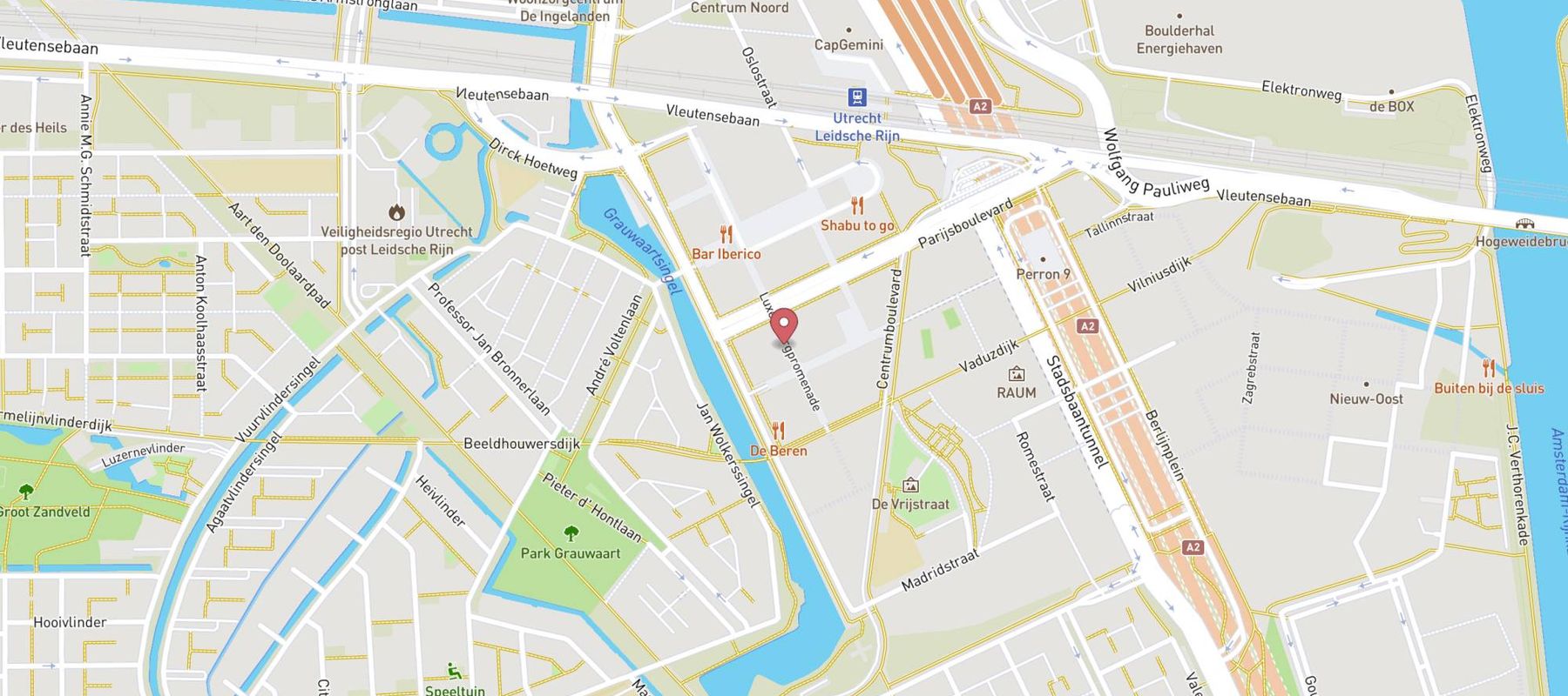 C&A map