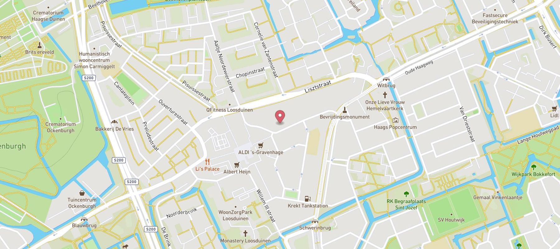 HEMA Den Haag - Loosduinen map