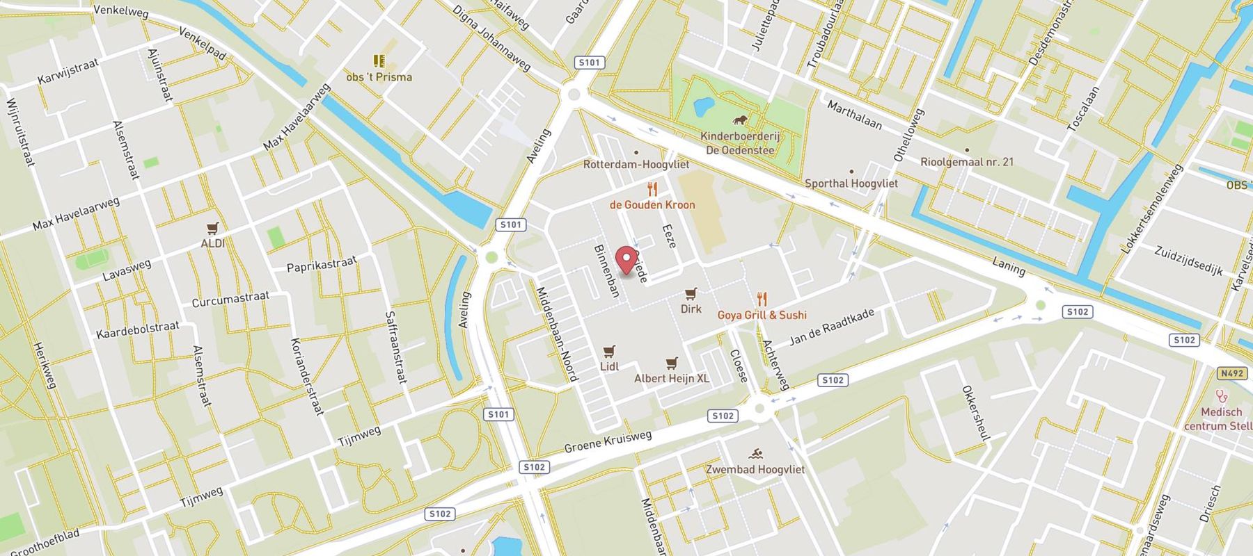 Hans Anders Opticien Rotterdam Hoogvliet map
