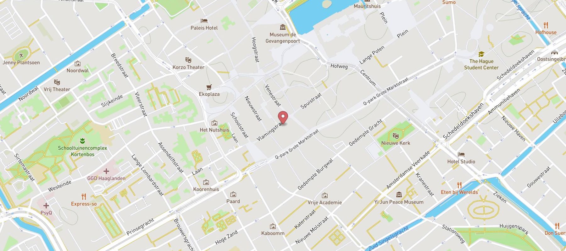 Bakker Bart Den Haag Vlamingstraat map