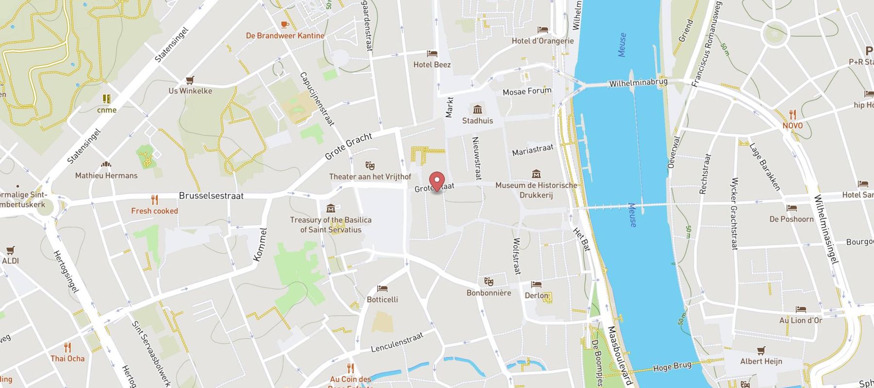 Levi's® Maastricht map