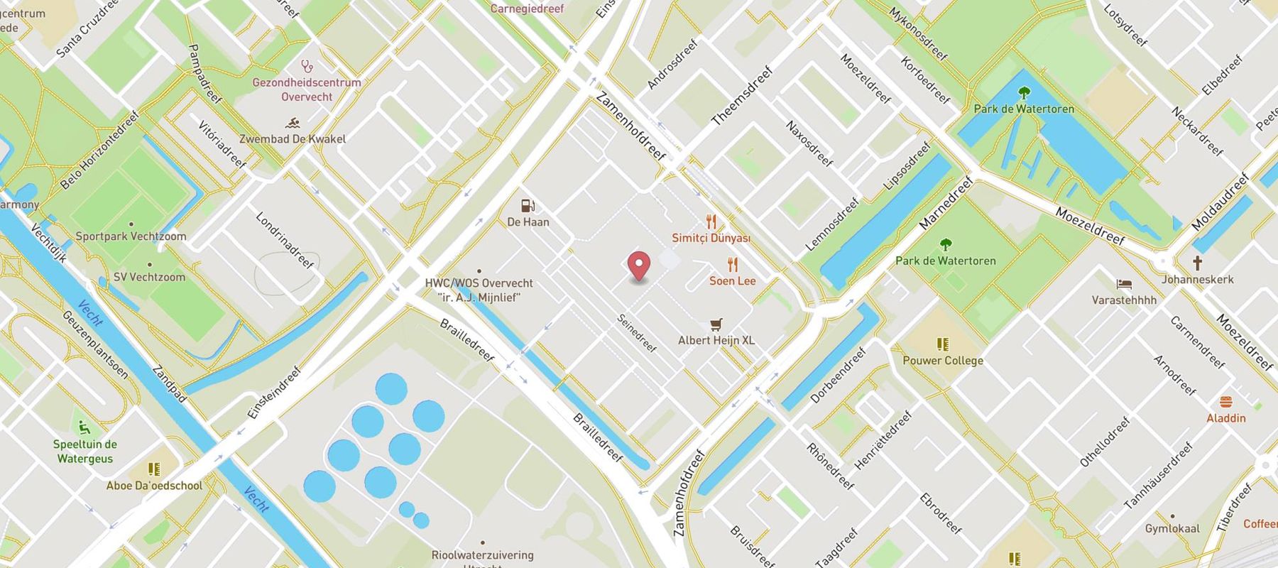 HEMA map