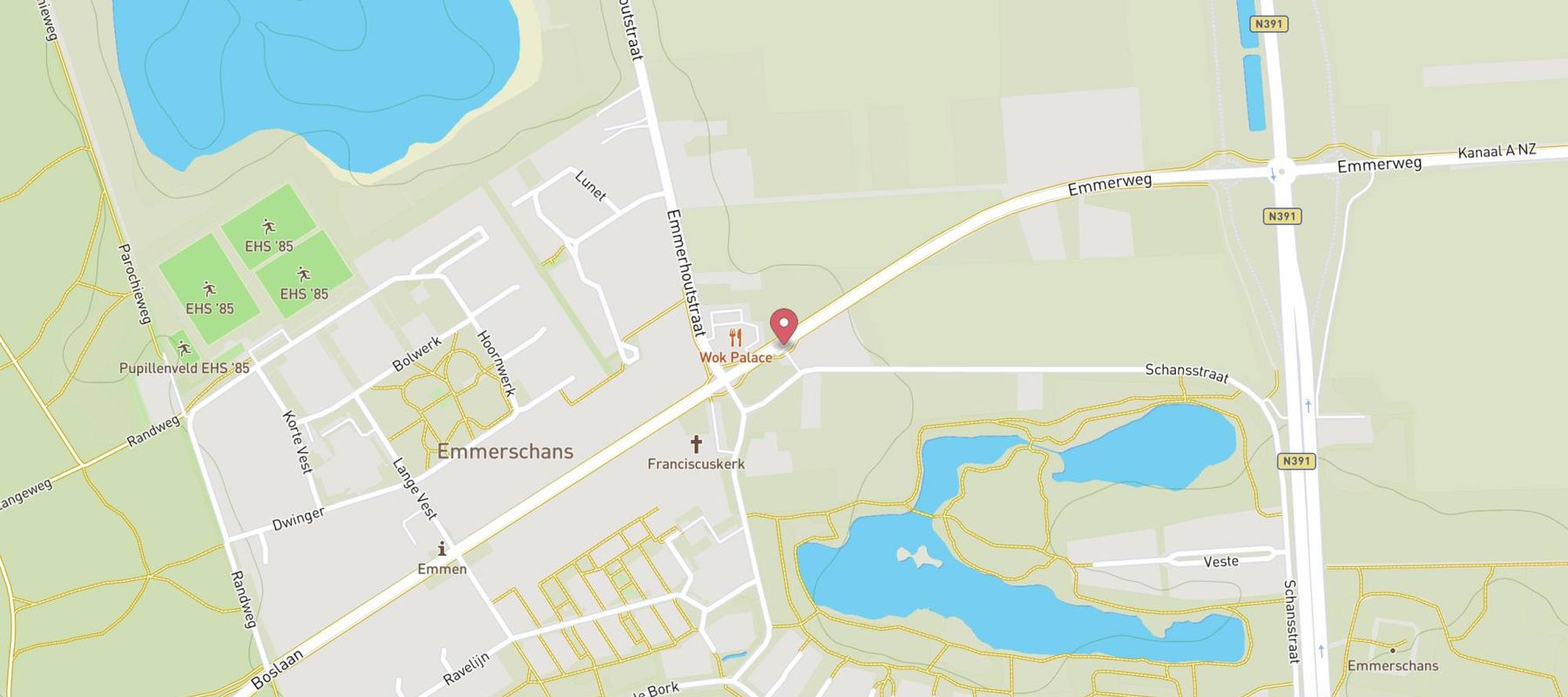 Argos Emmen Emmerweg map