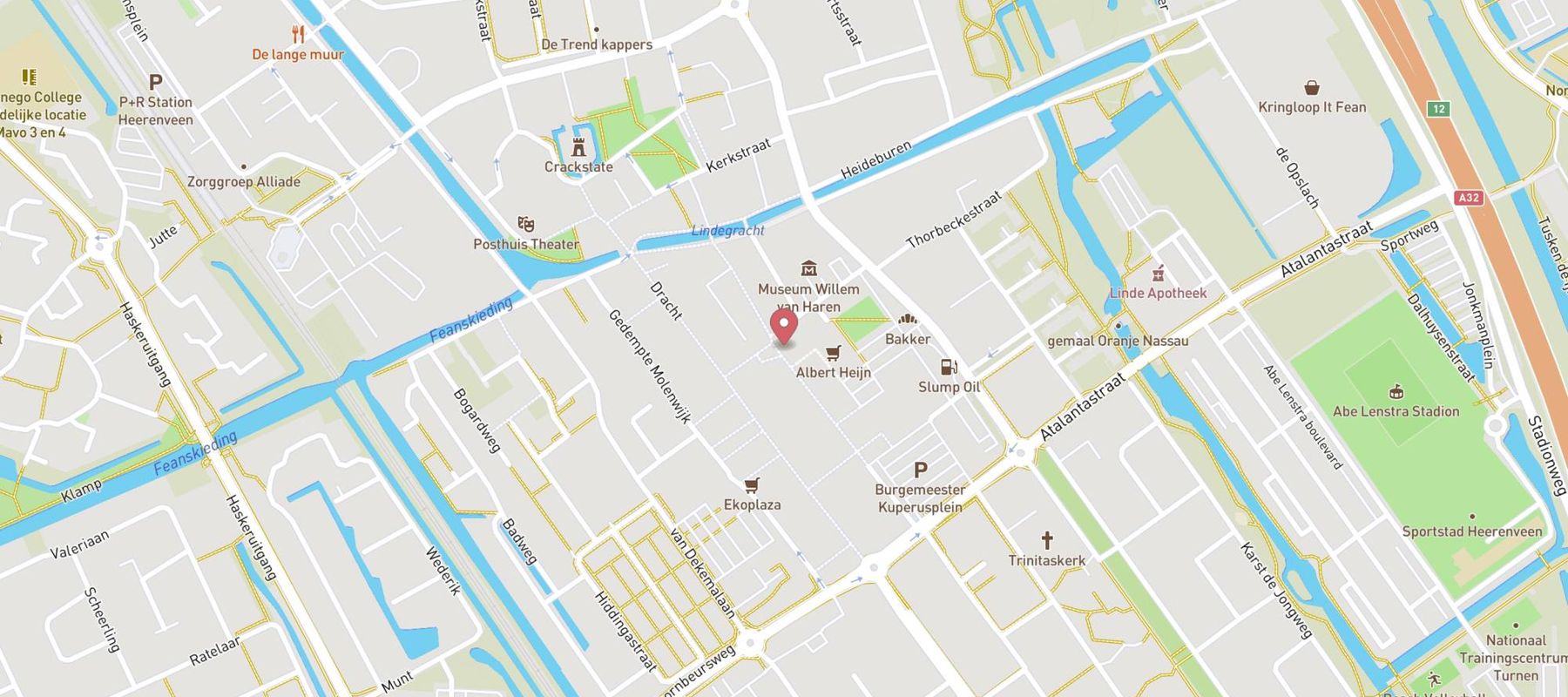 C&A map