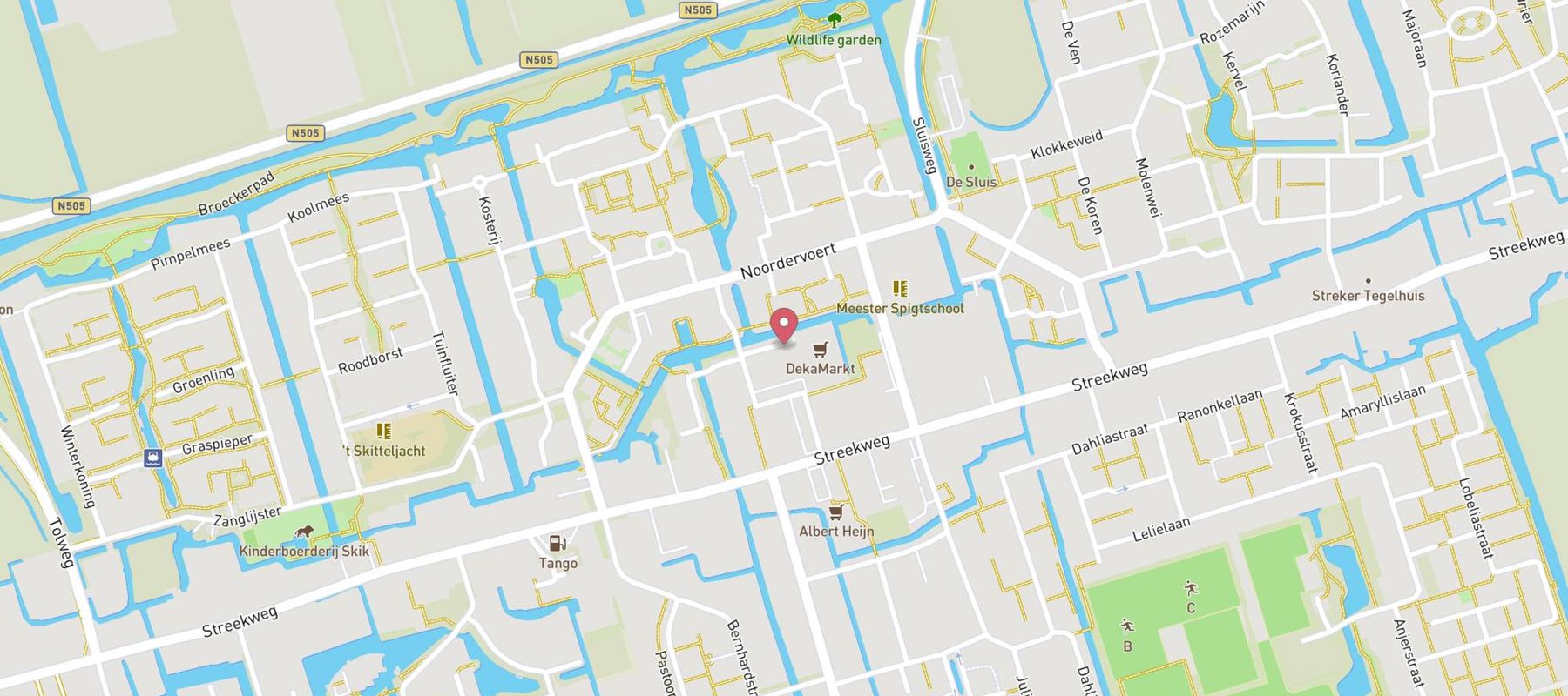 Pearle Opticiens Hoogkarspel map