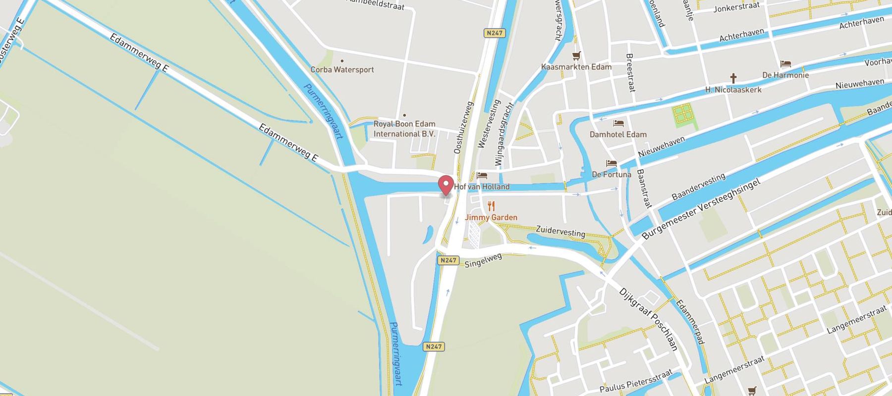 Tamoil Tankstation Edam map