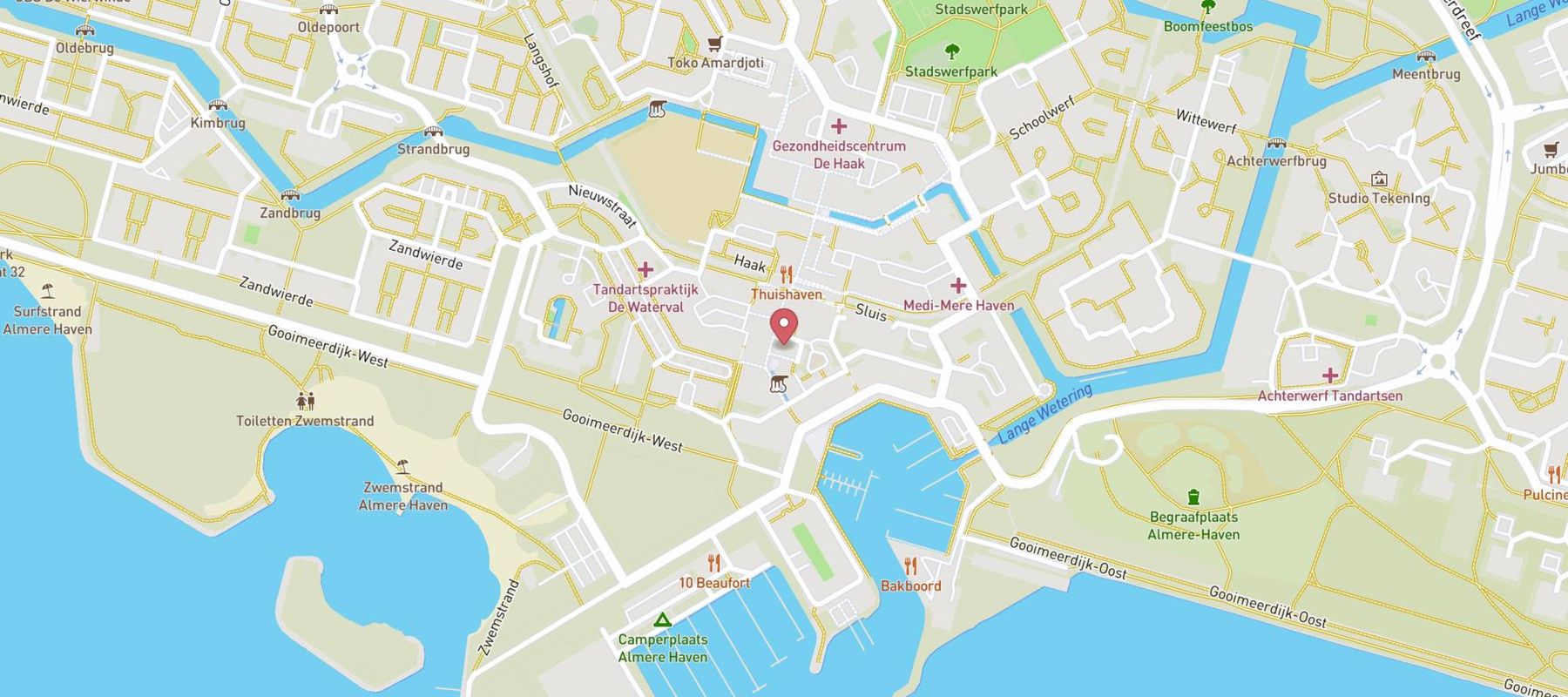 Bakker Bart Almere haven map