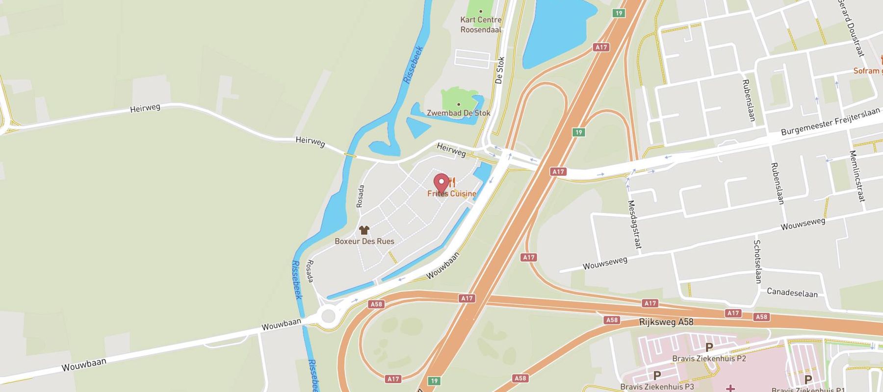 Cavallaro Napoli outlet map
