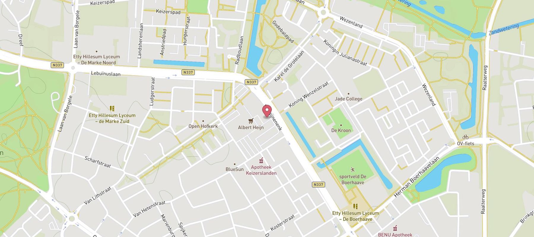 Kruidvat map