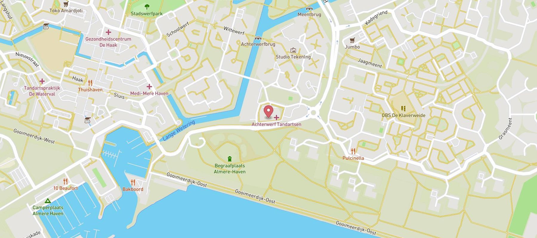 Lash Almere map