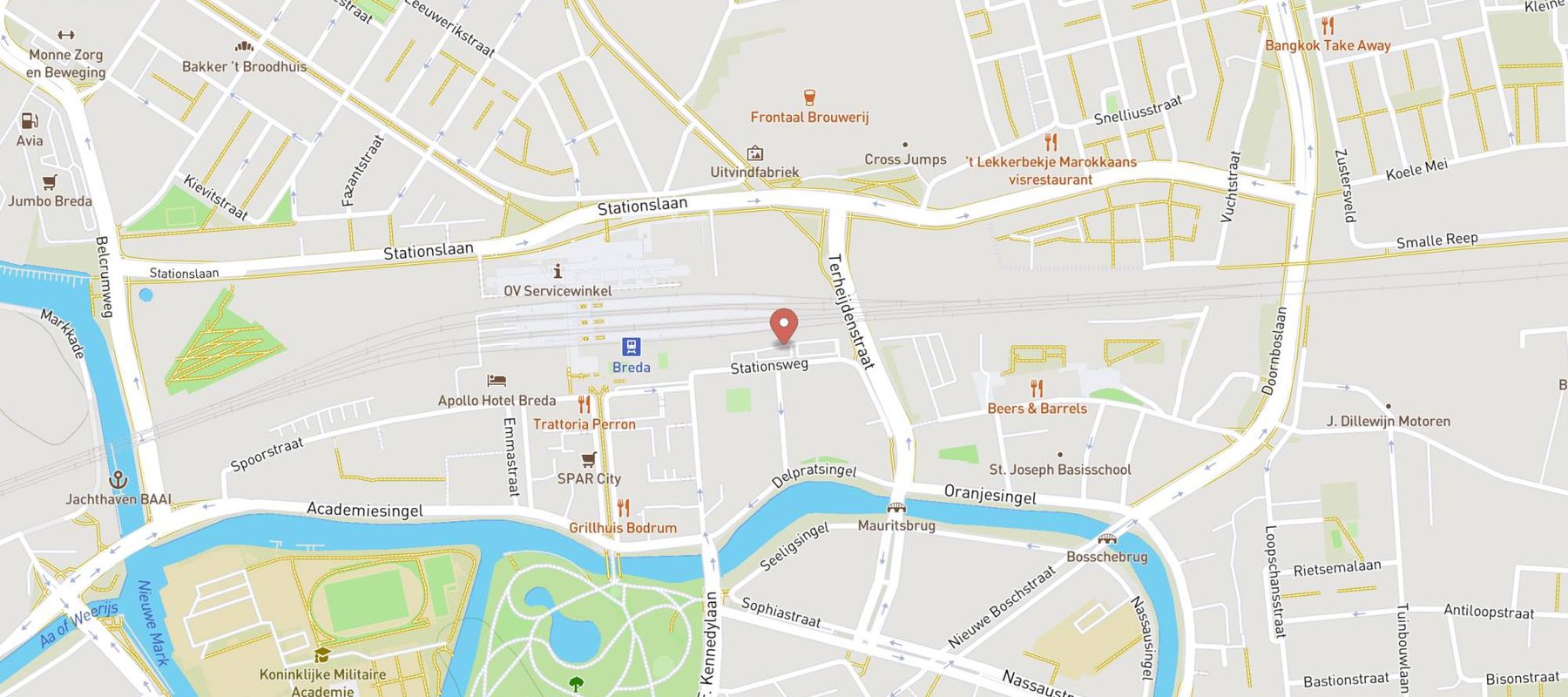 Q-Park Nørrebrogade 45 map