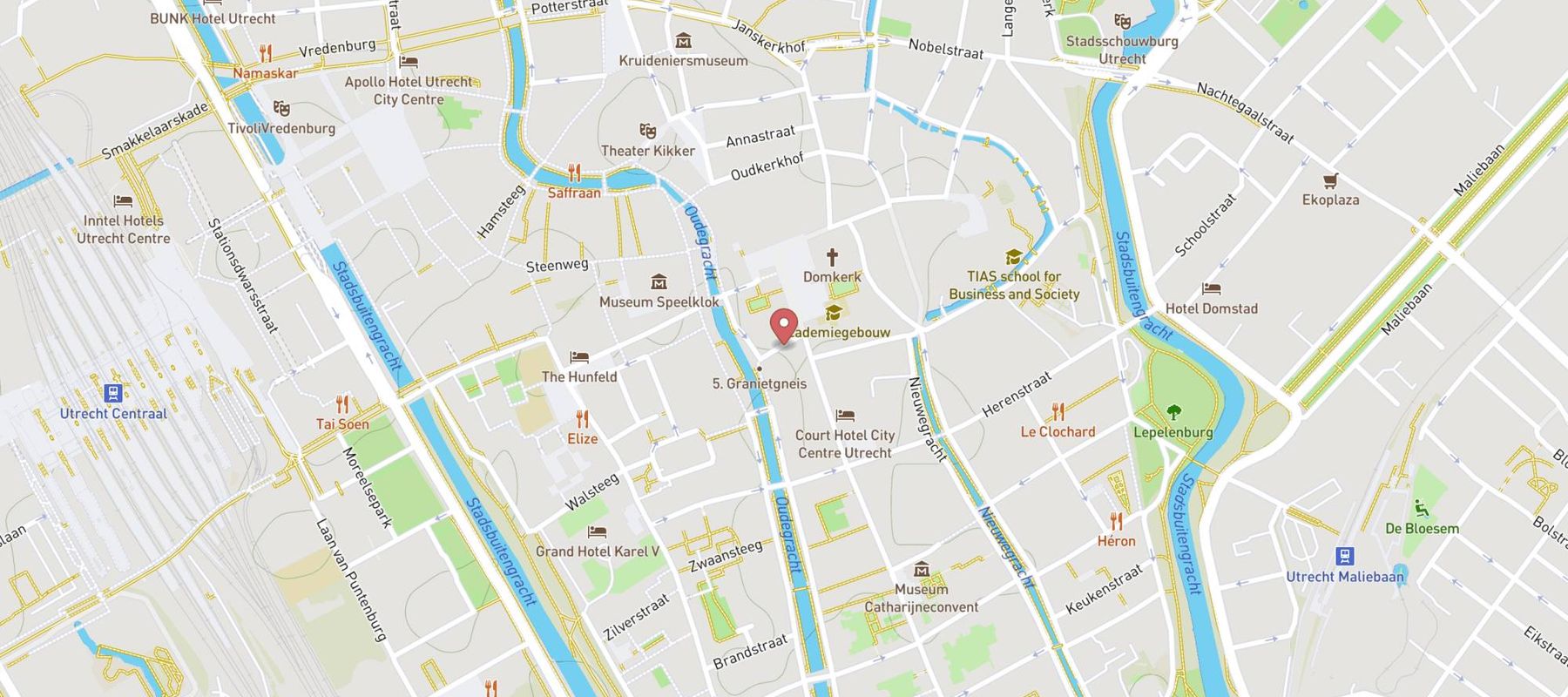 Bistro Madeleine map