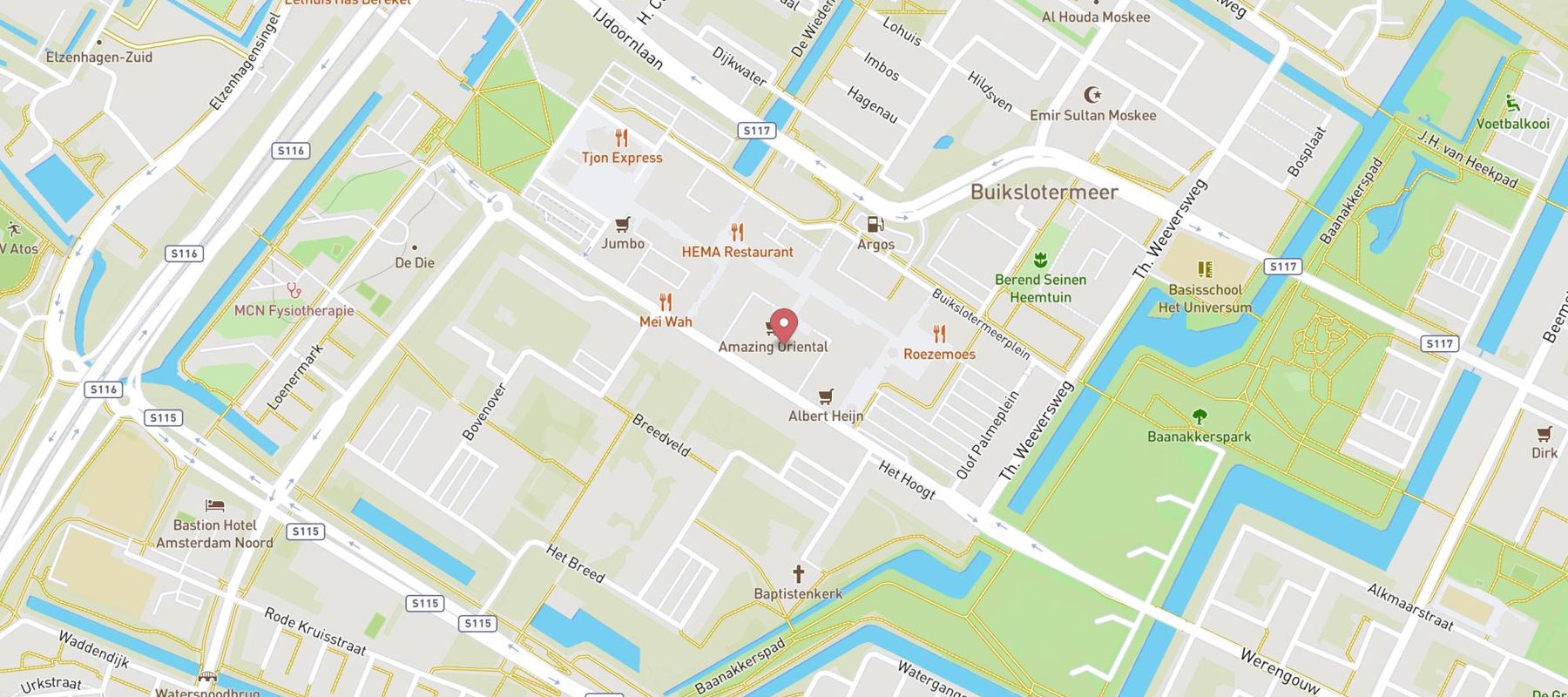 Media Markt Amsterdam map