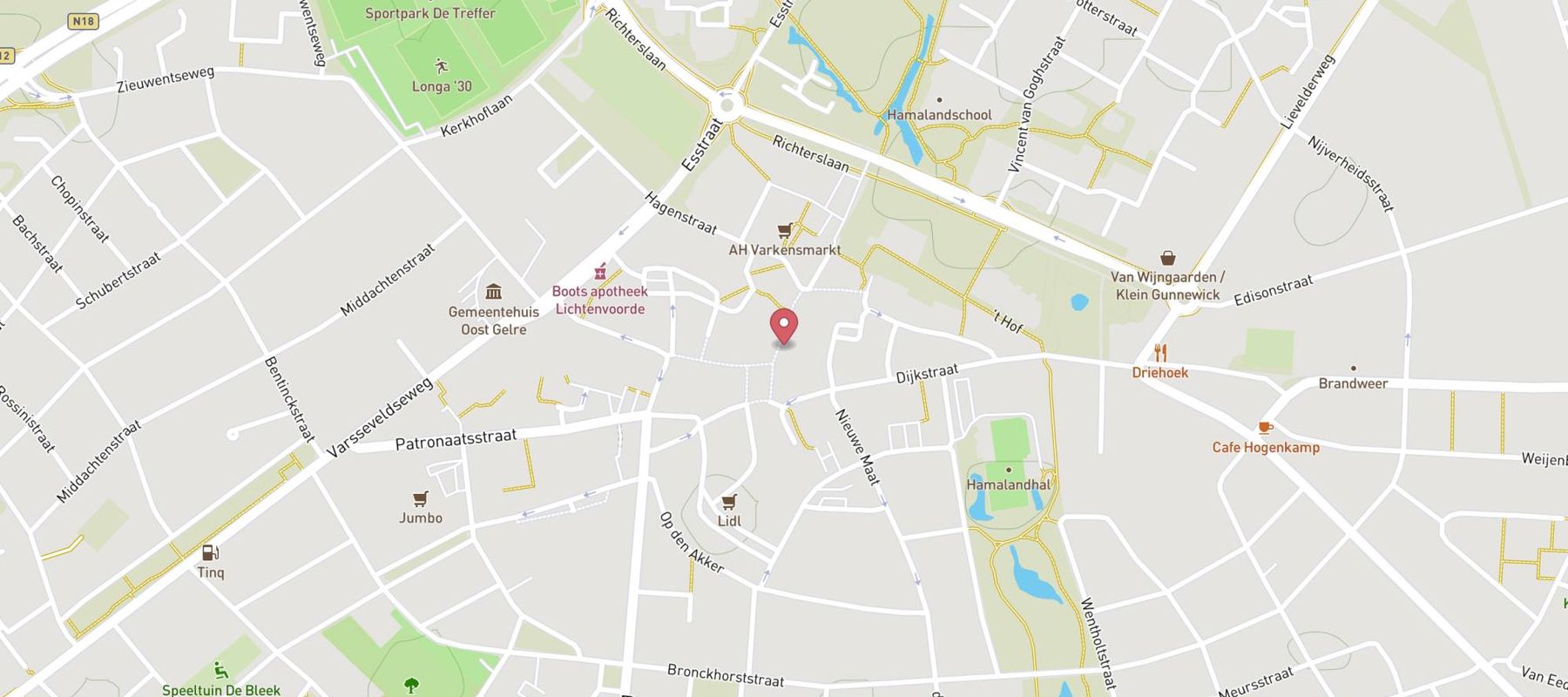 HEMA map