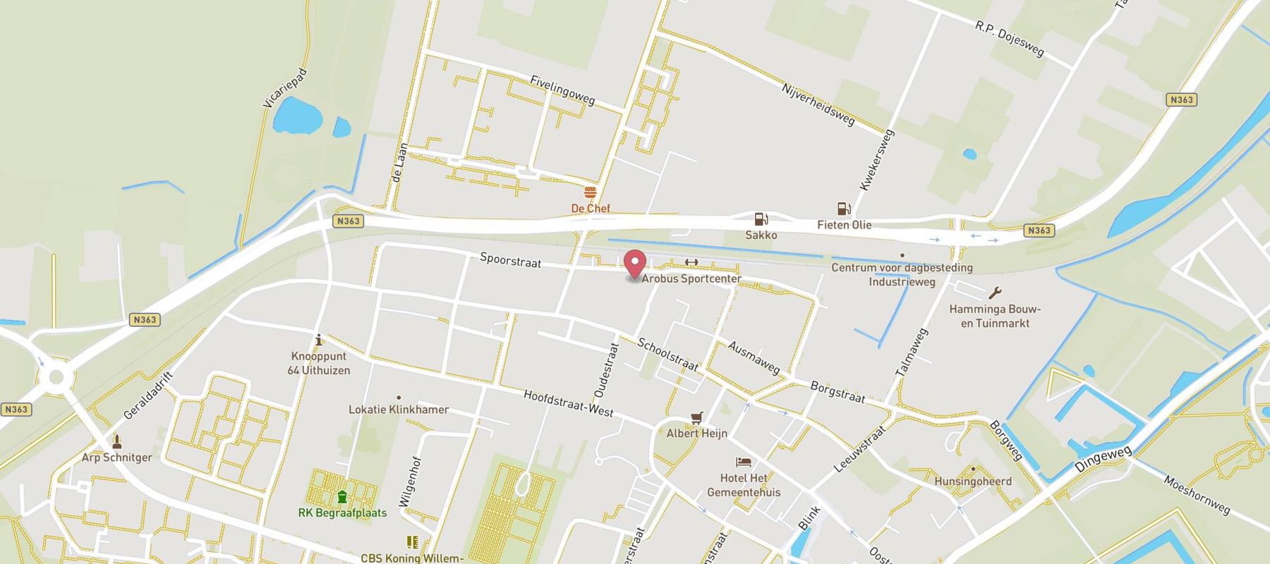 Expert Uithuizen map