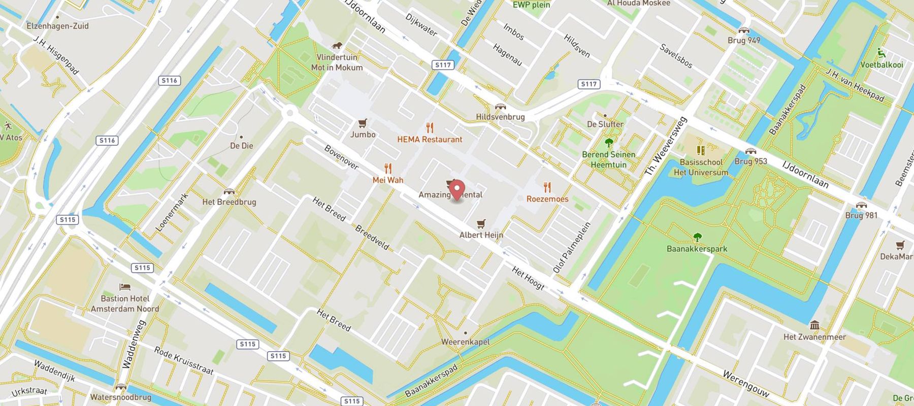 Decathlon Amsterdam Noord map