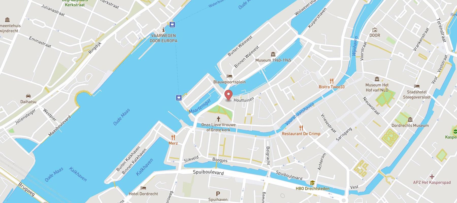 Proeflokaal Bregje Dordrecht map