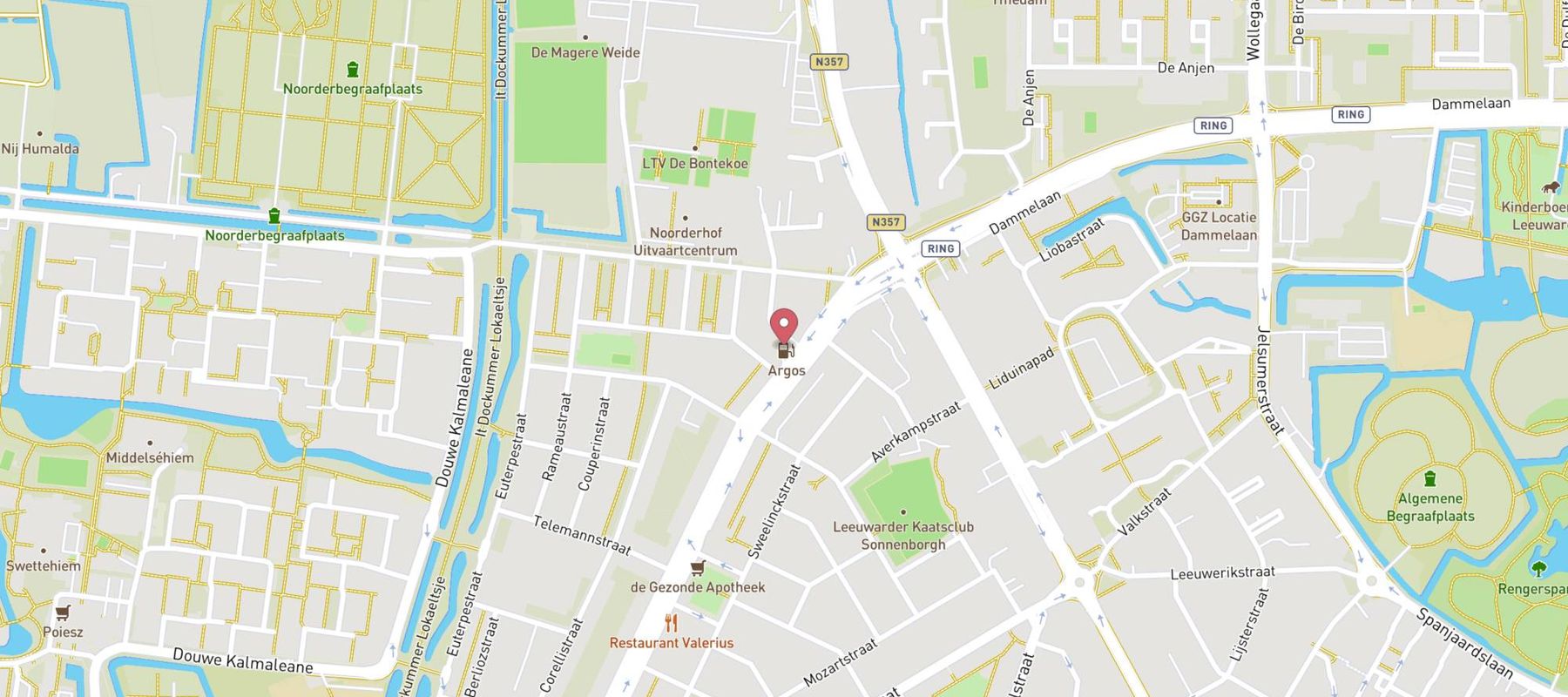 Argos Leeuwarden⛽ map
