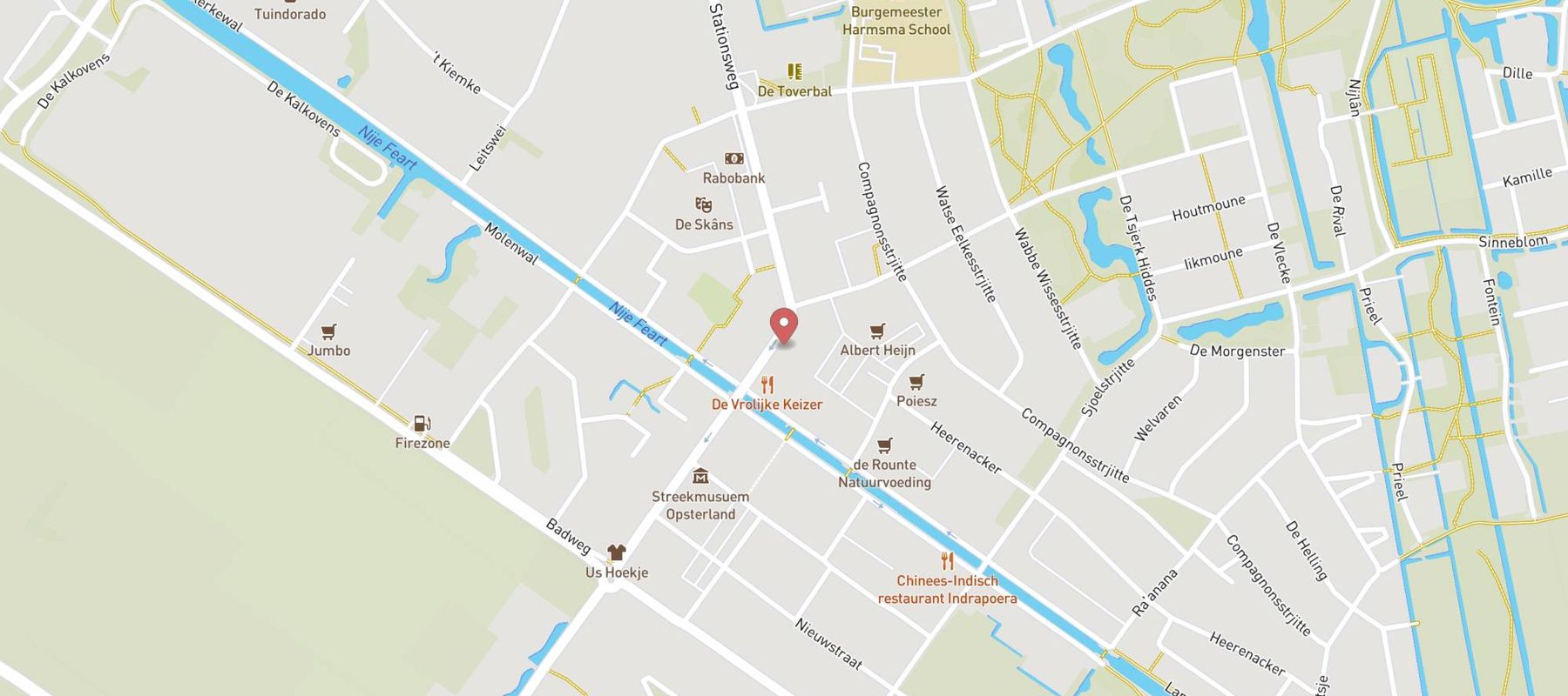 Pearle Opticiens Gorredijk map