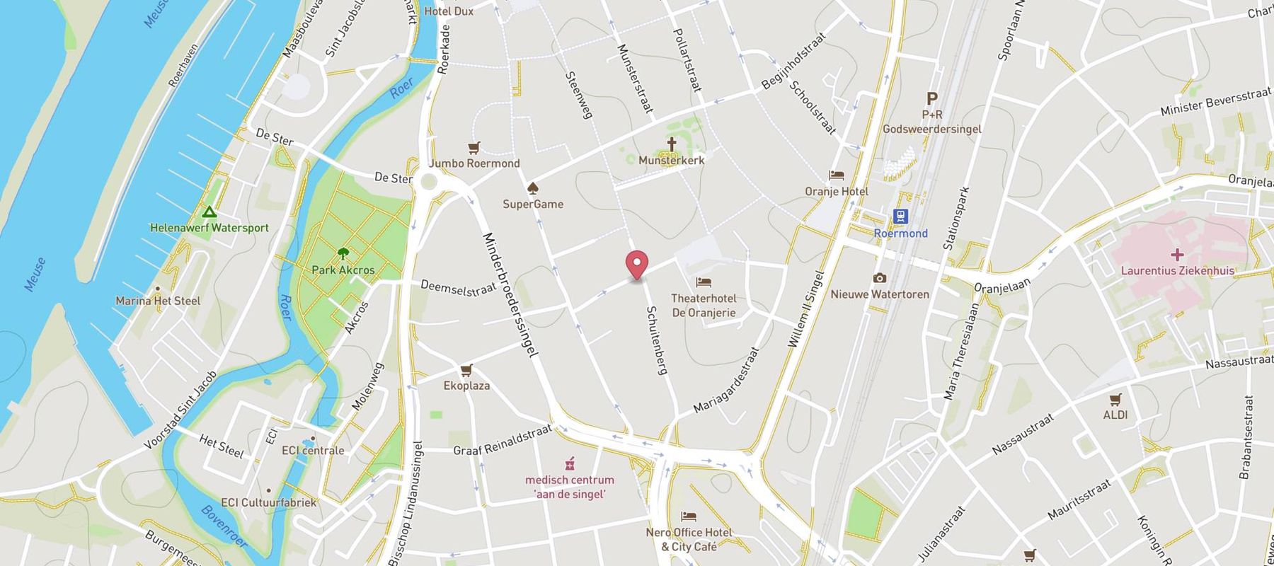 Restaurant WÆRS map