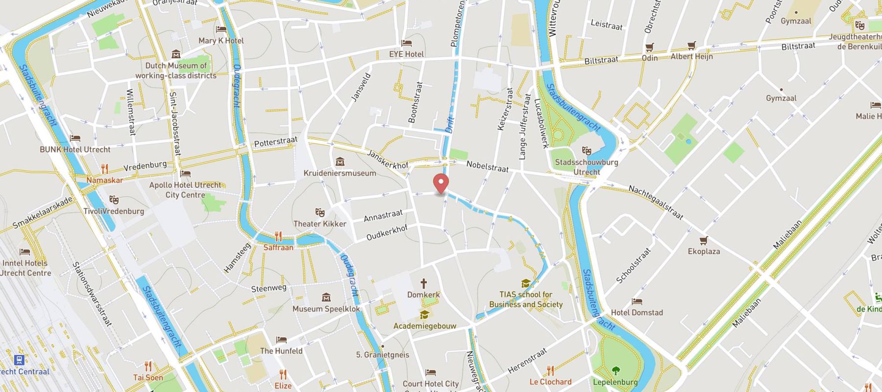 Restaurant Hemel & Aarde map