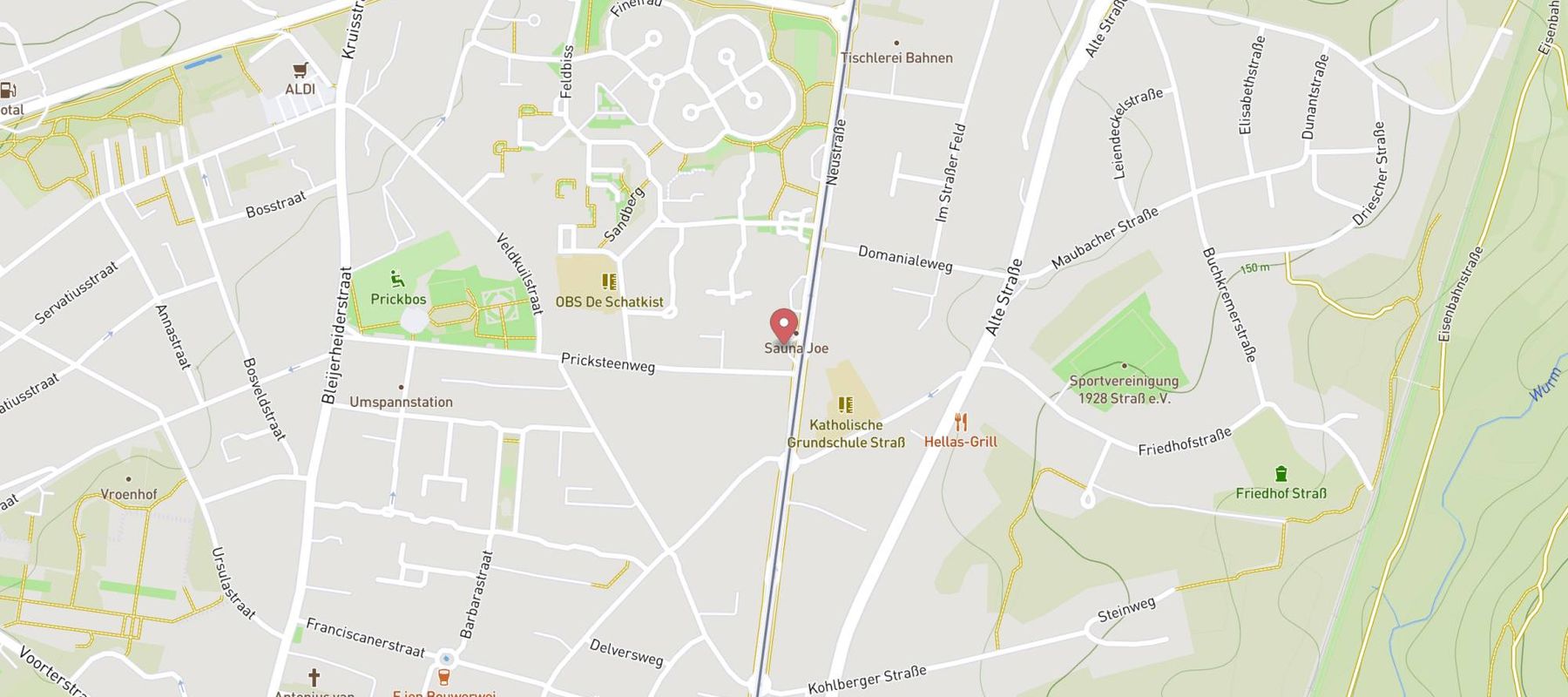Tamoil Express Kerkrade map