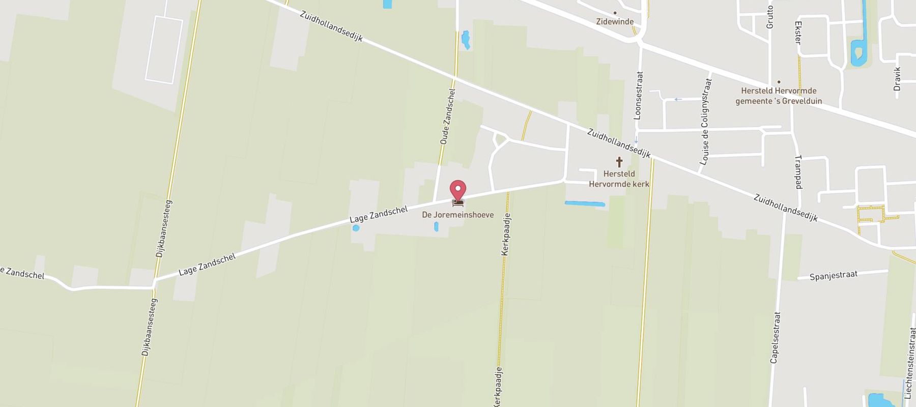 Hotel de Joremeinshoeve map