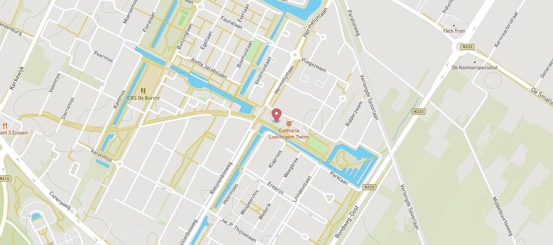 Jumbo Huibers Petenbos map