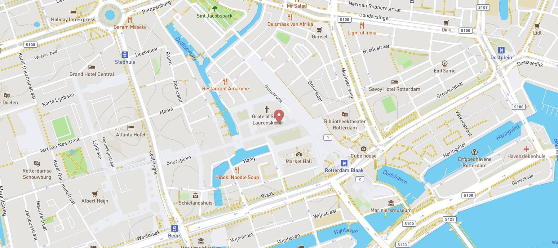 Kruidvat map