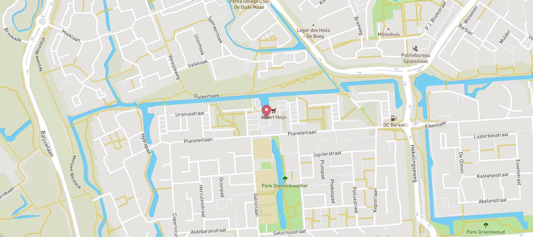 Kruidvat map
