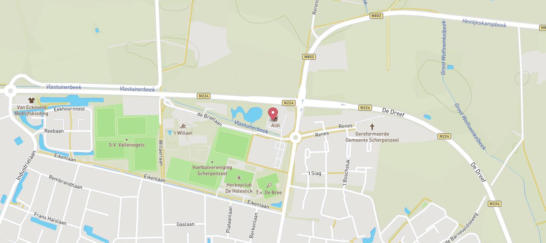 ALDI map