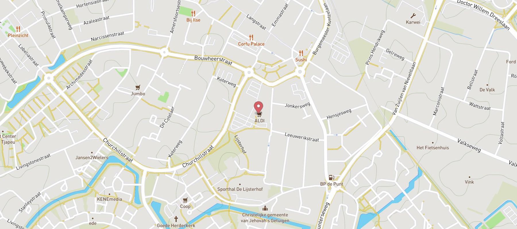 ALDI map