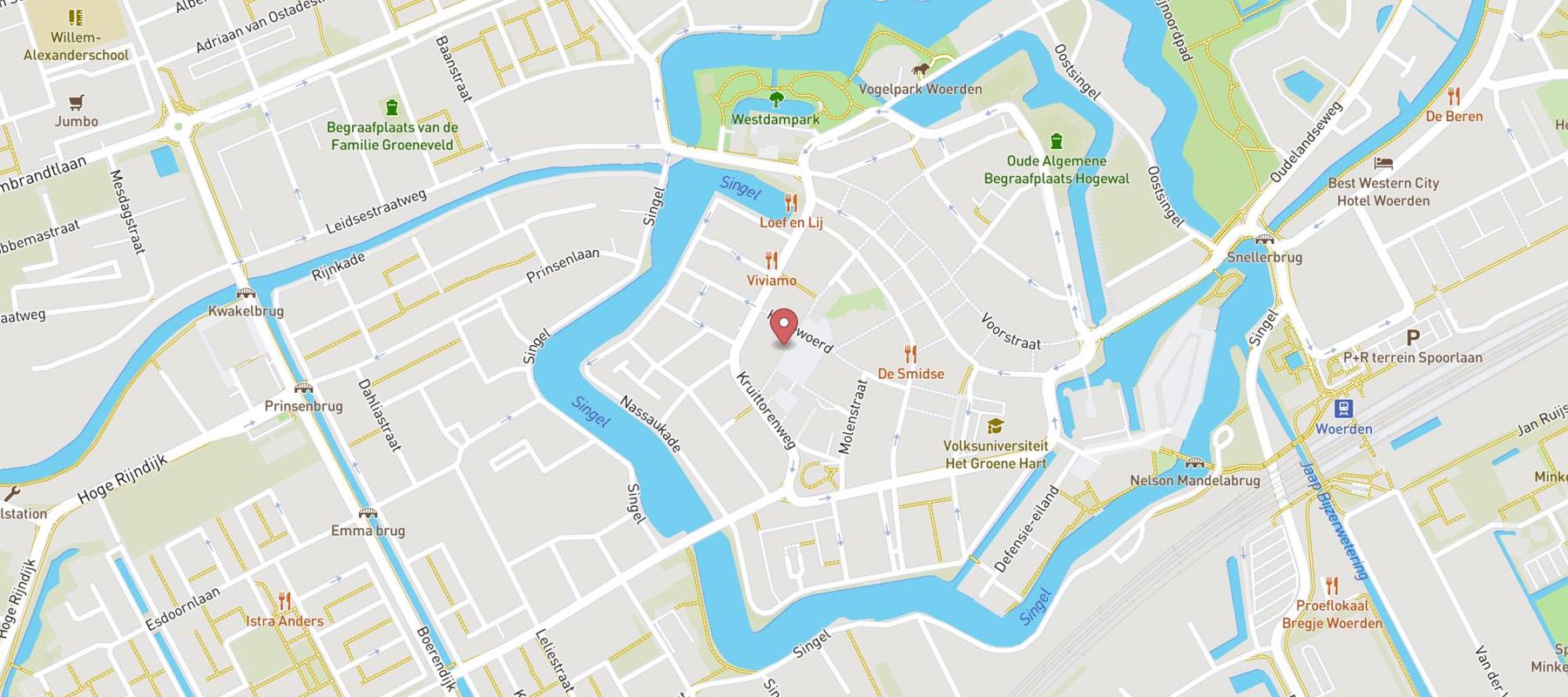 Kruidvat map