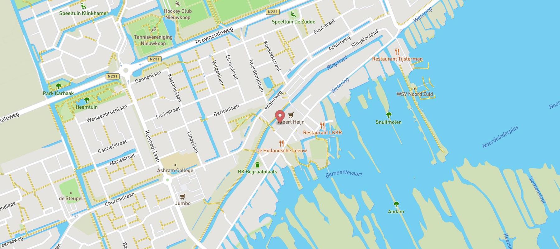 Kruidvat map