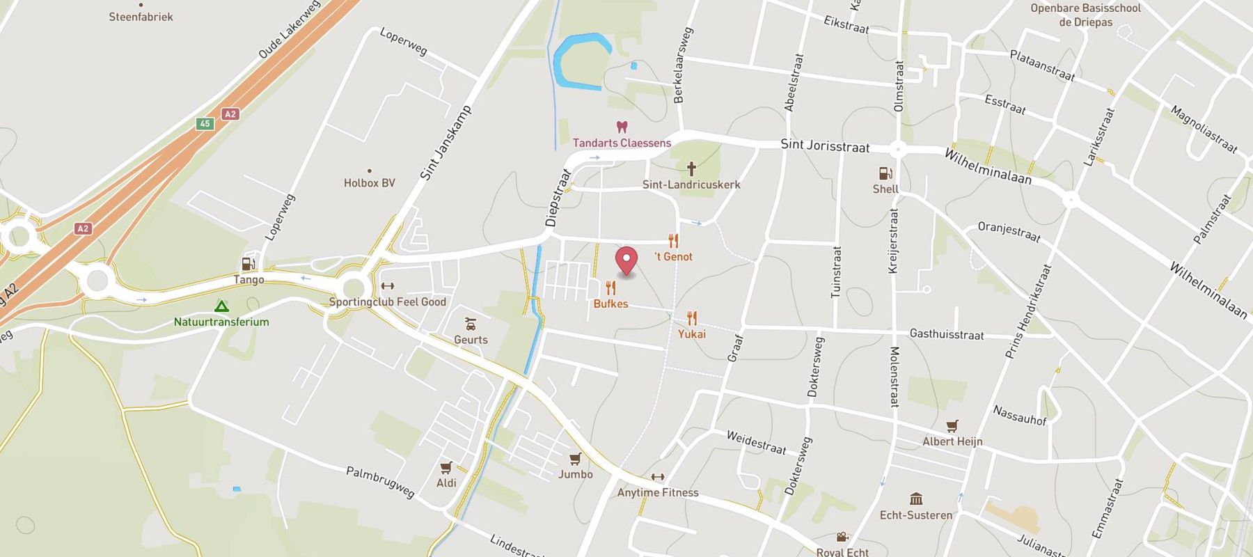 C&A map