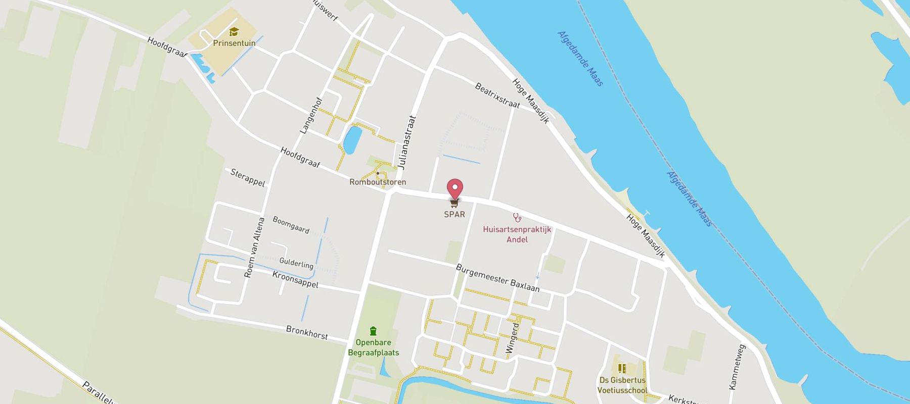 SPAR map