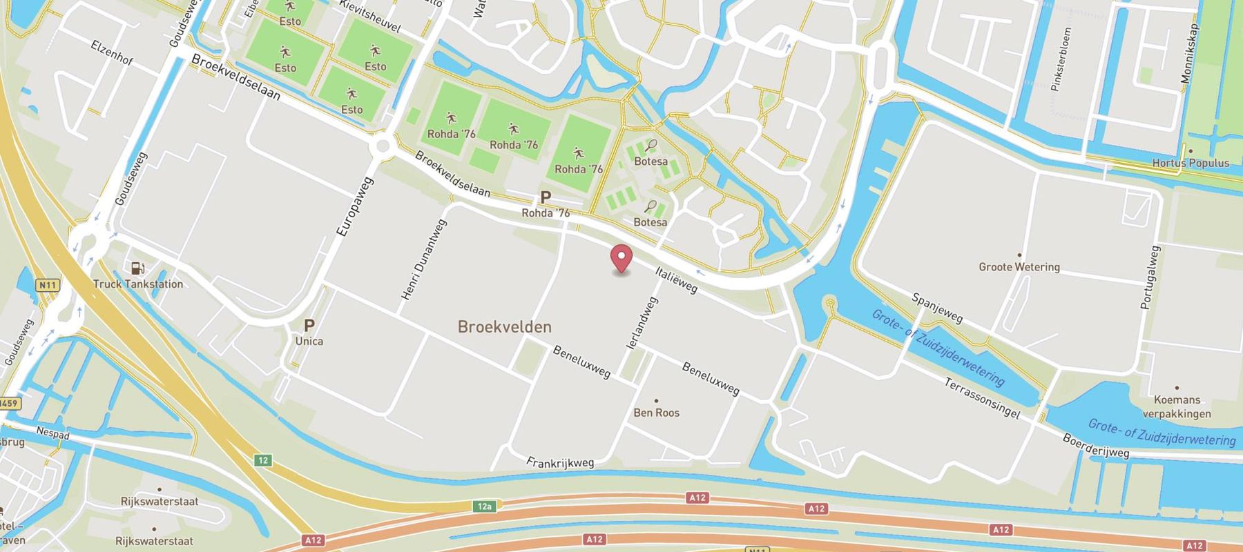 Bos Pianoservice B.V. map