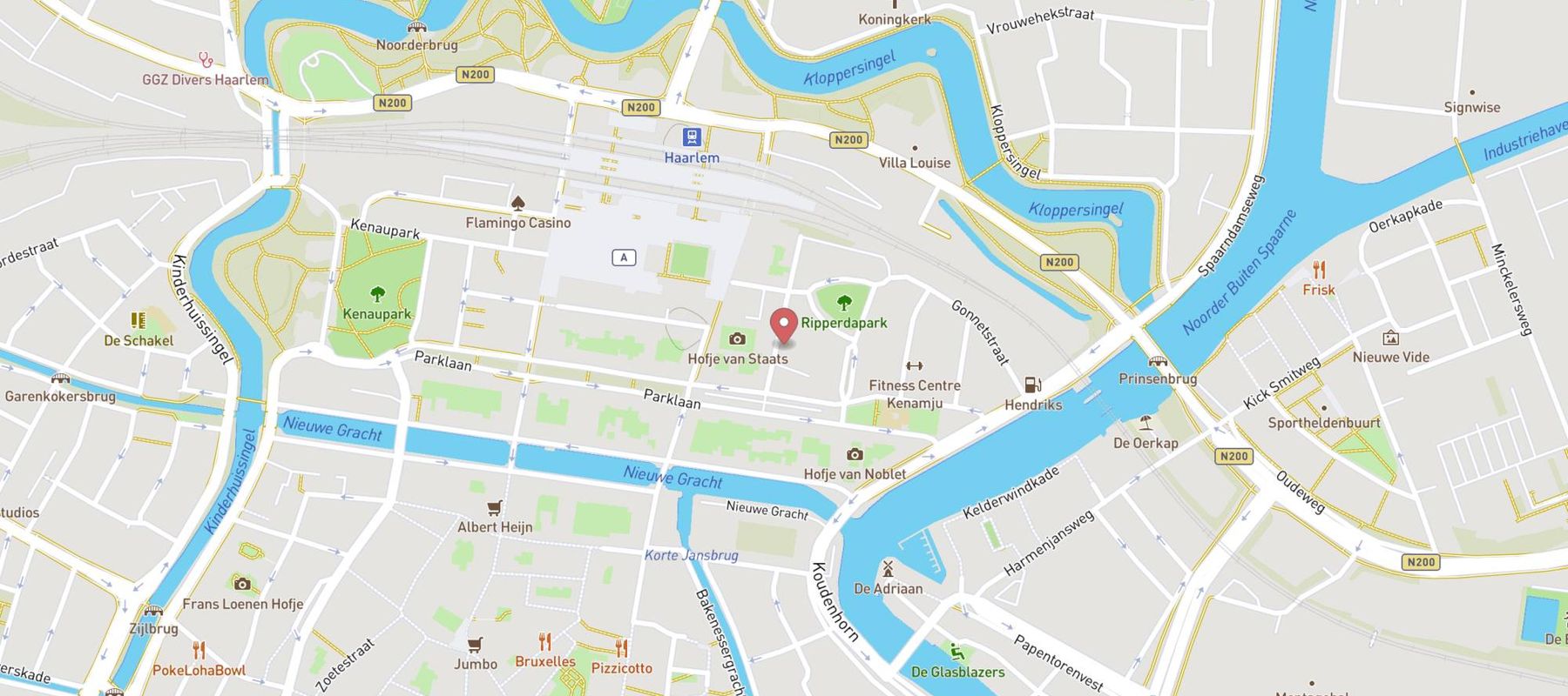 Boutiquehotel Staats map