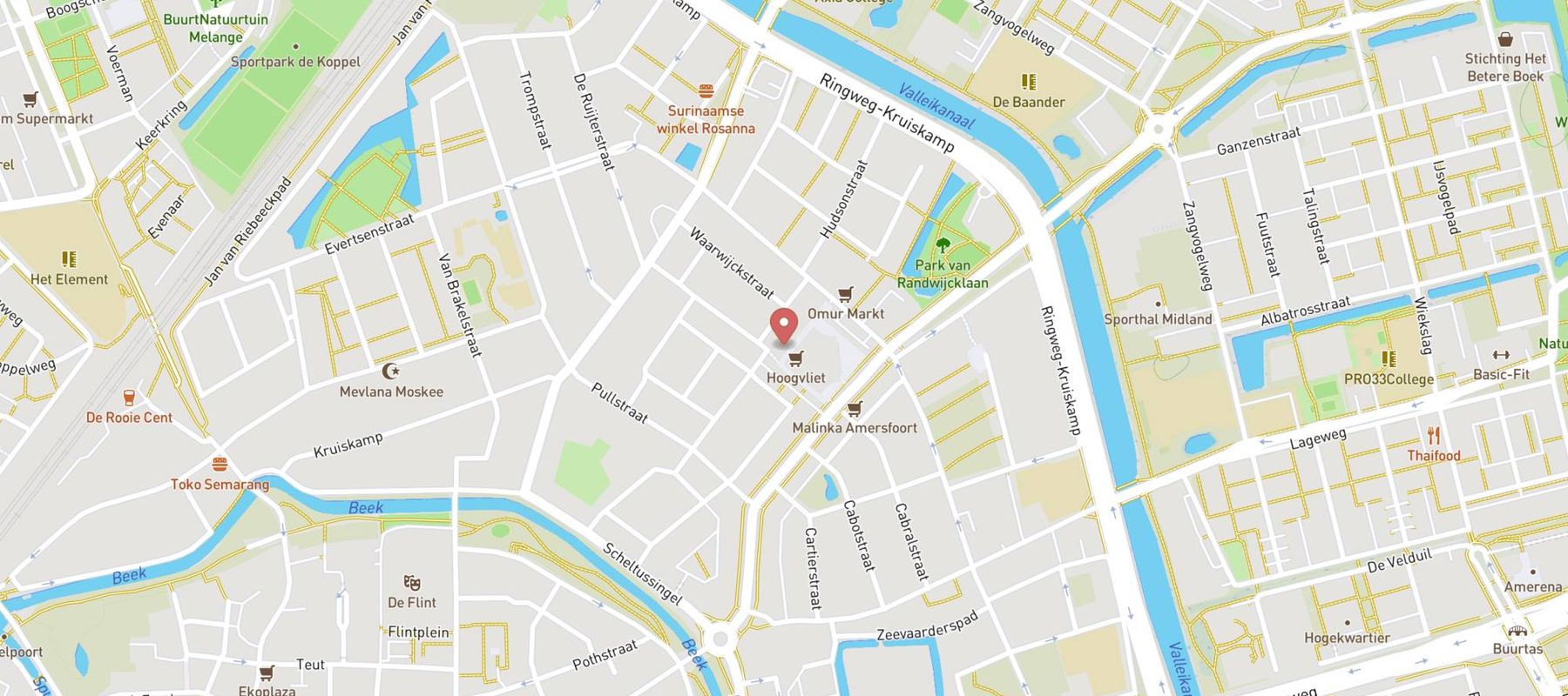 Kruidvat Amersfoort Neptunusplein map