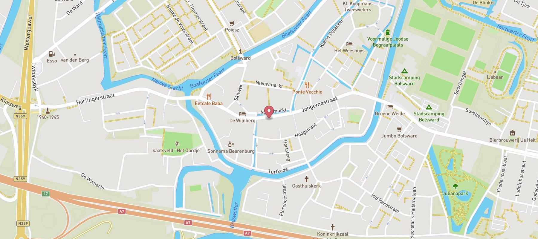 Kruidvat map
