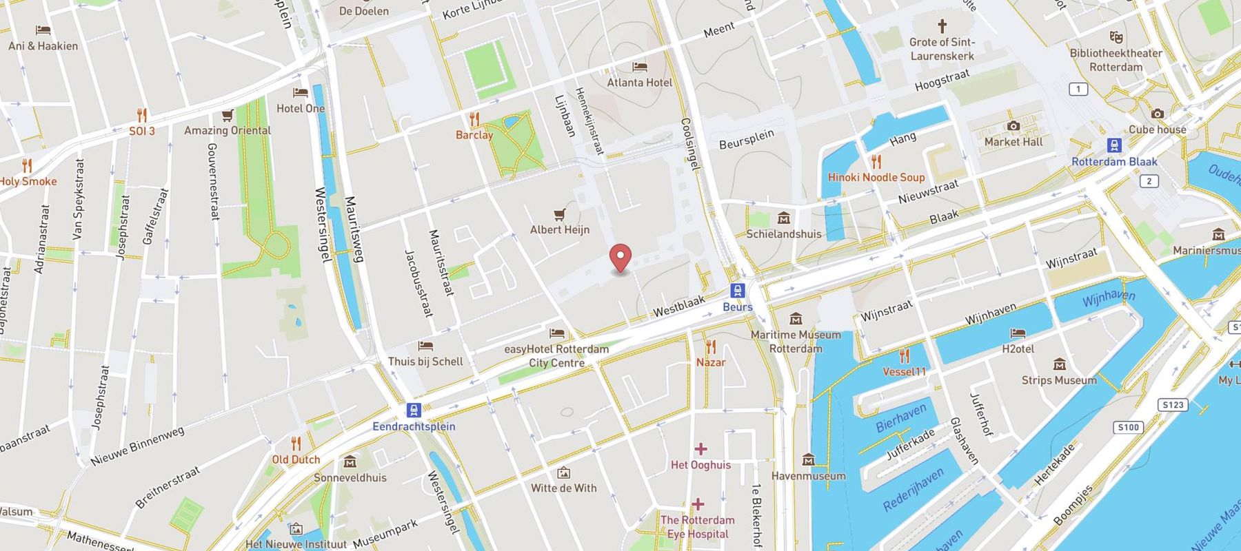 ANWB Winkel map