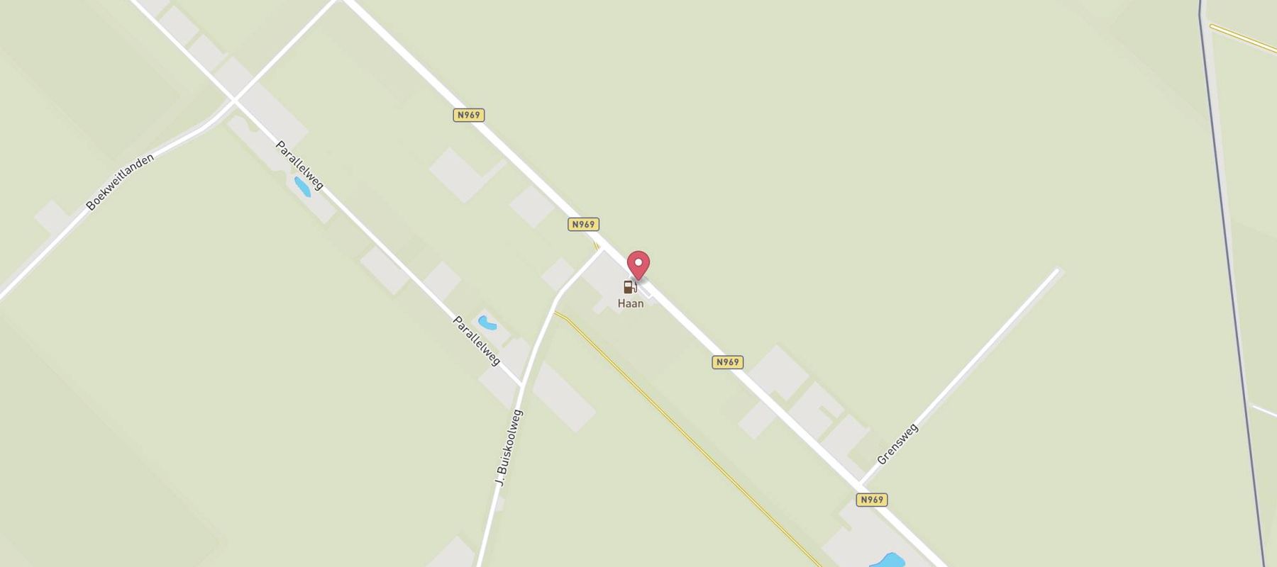 haan tankstation Bellingwolde map