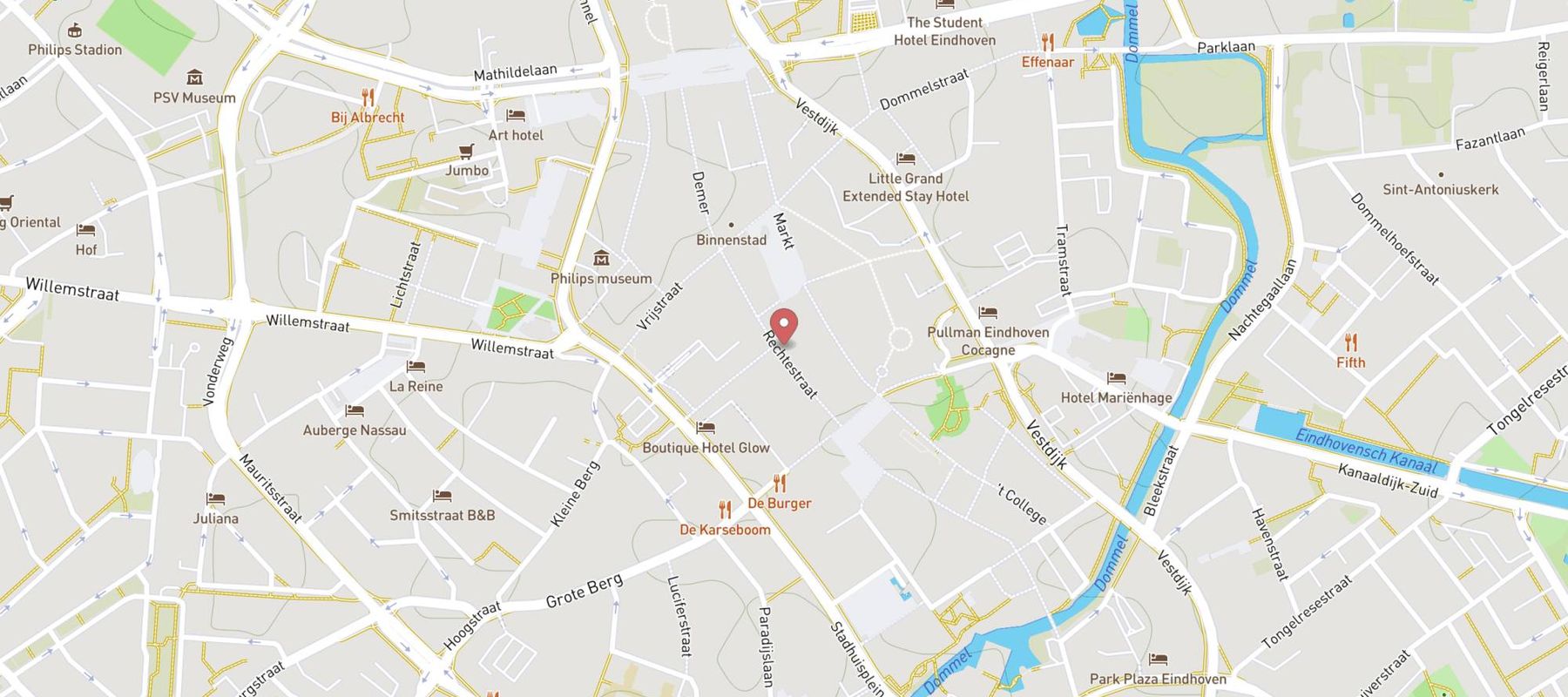 Anna van Toor - Eindhoven map
