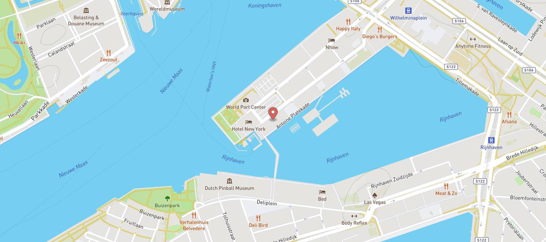 Ono Rotterdam map