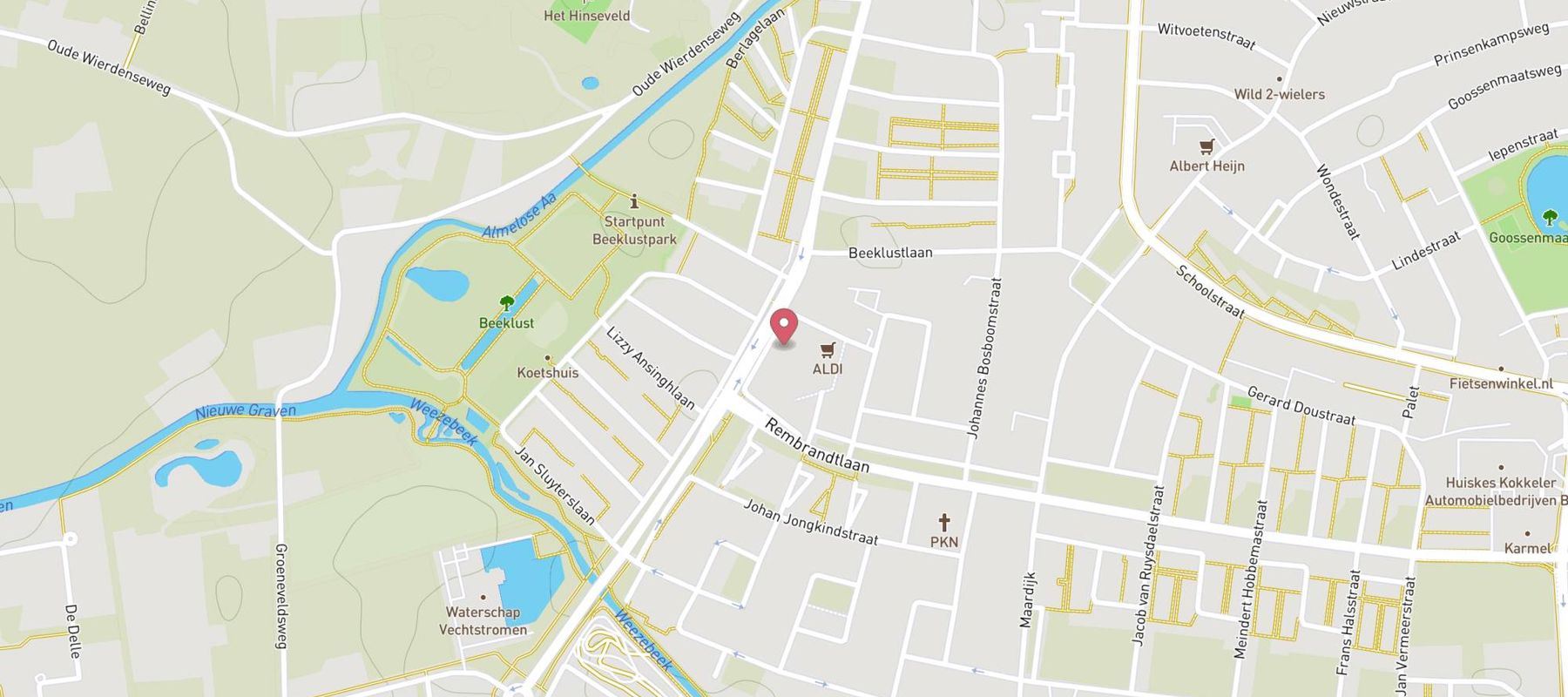 DekaMarkt Almelo map