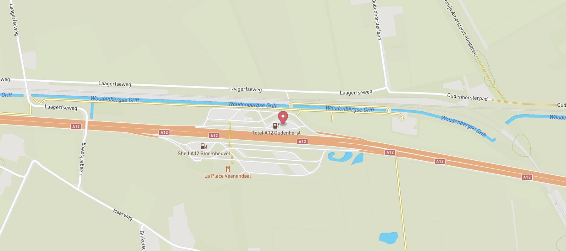 TotalEnergies Woudenberg Oudenhorst map