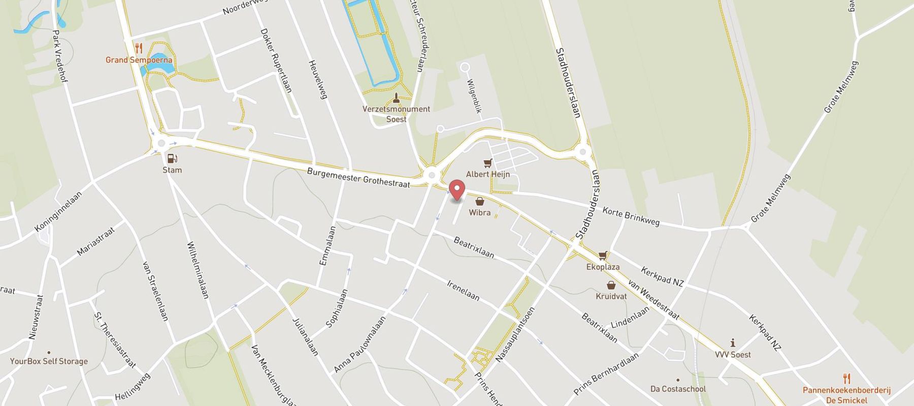 Xenos Soest map