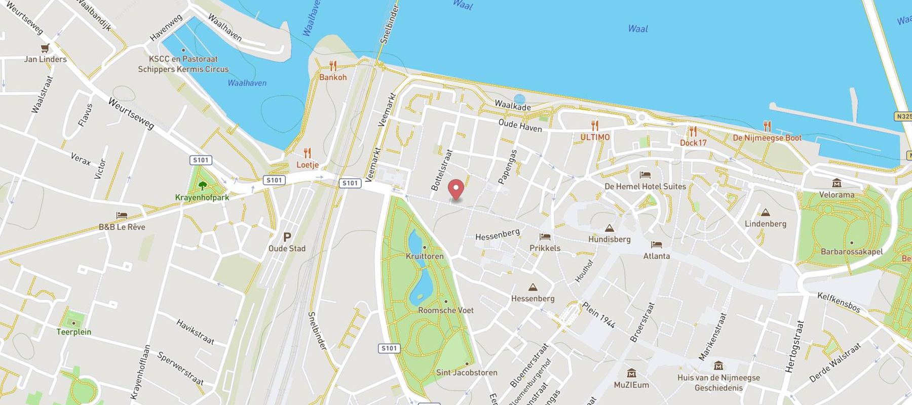 Lino City Hotel map